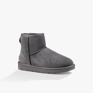 Ugg Classic Mini II Klassiska Stövlar Dam Grå (203145QWS)